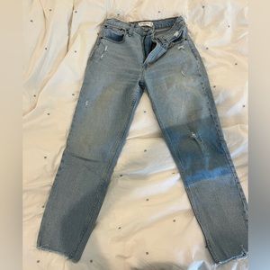 Abercrombie mom jeans